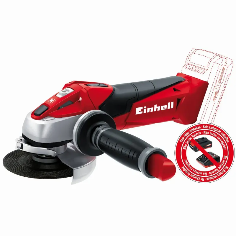 Akku Vinkelsliber ø 115 Mm 18 V Li Ion Solo   Te Ag 18 115 Black Friday Einhell Tilbud