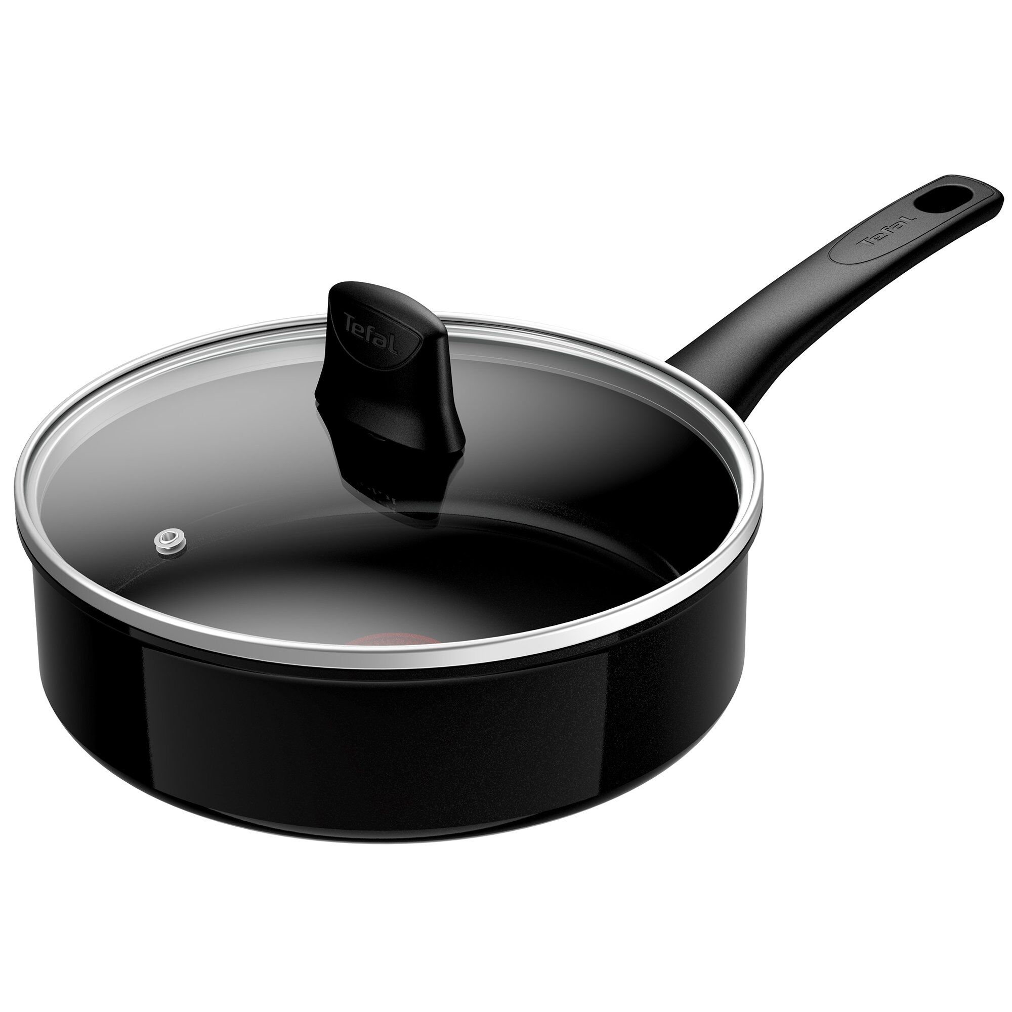 Renew On Traktørpande Inkl. Låg 24 Cm, Sort Black Friday Tefal Tilbud