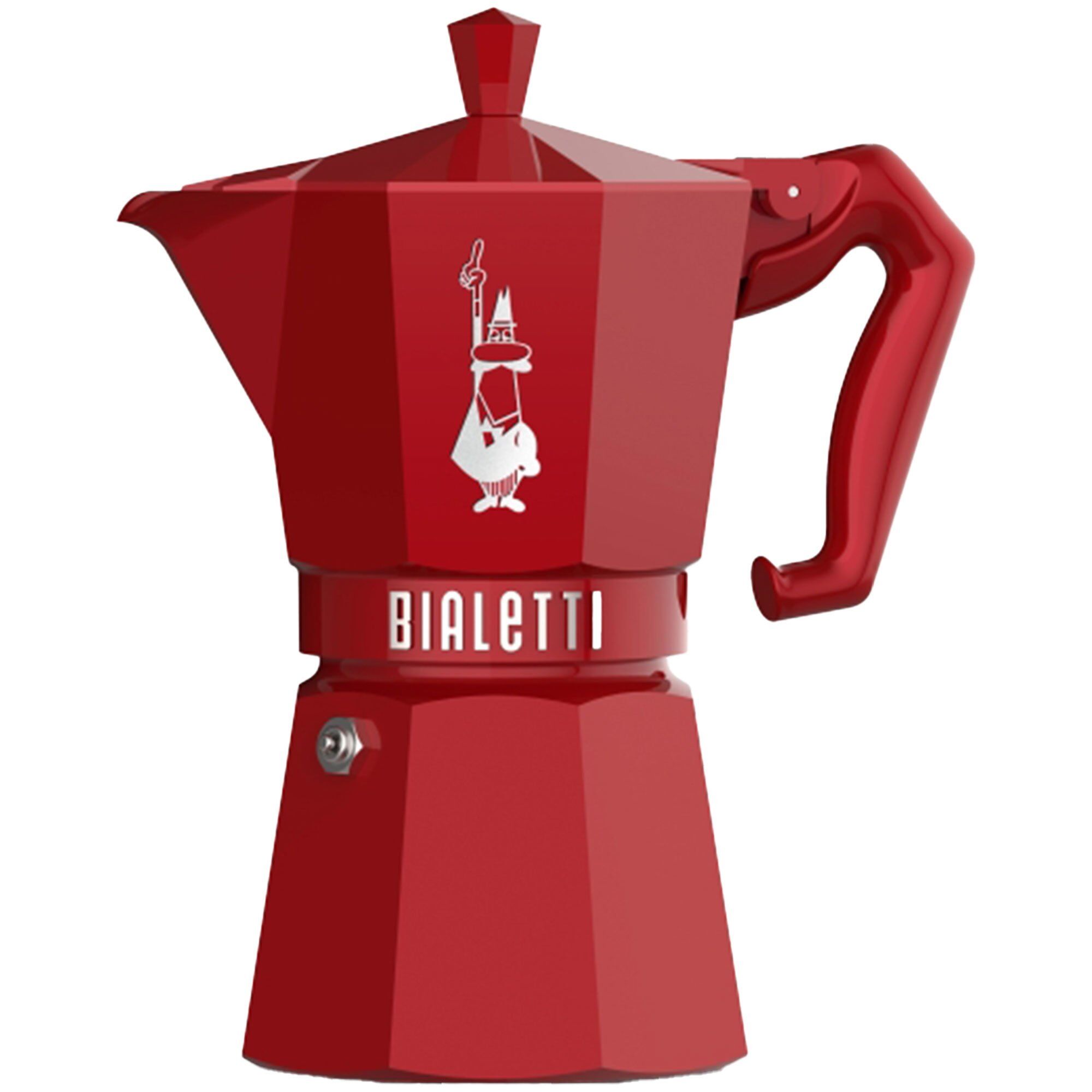 Mokkabrygger 6 Kopper, Rød Black Friday Bialetti Tilbud