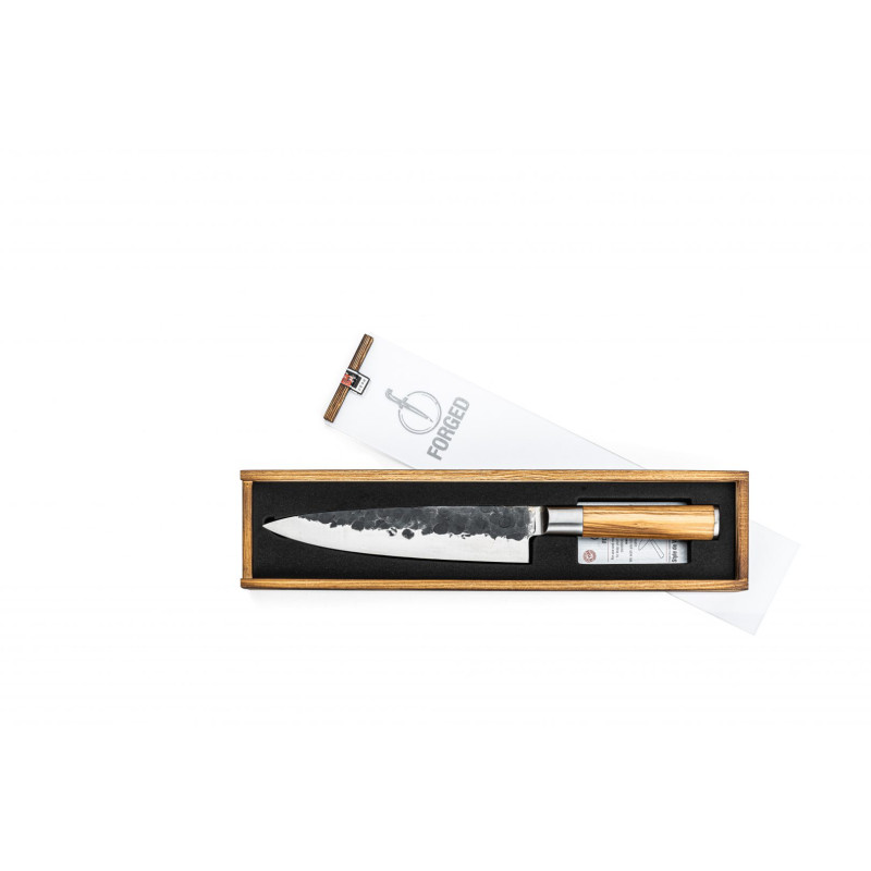 Kokkekniv   Olive Sdv   18cm Black Friday Forged Tilbud