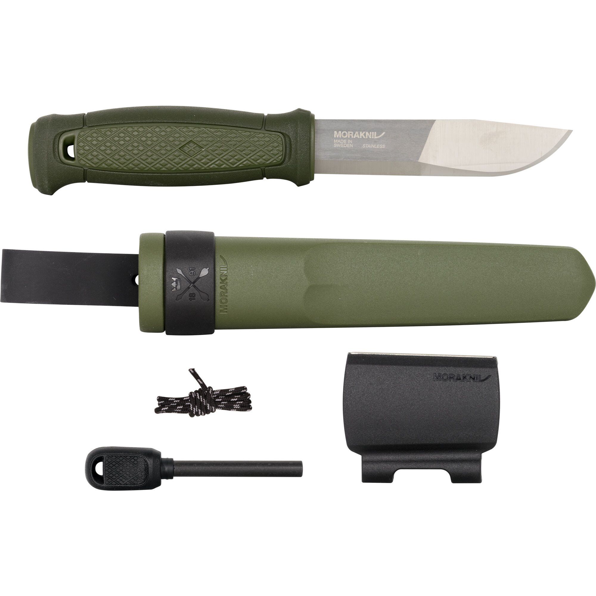 Kansbol Med Survival Kit (s), Grøn Black Friday Morakniv Tilbud