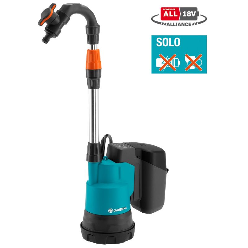 Batteridrevet Regnvandspumpe 2000/2 18V - Black Friday Tilbud