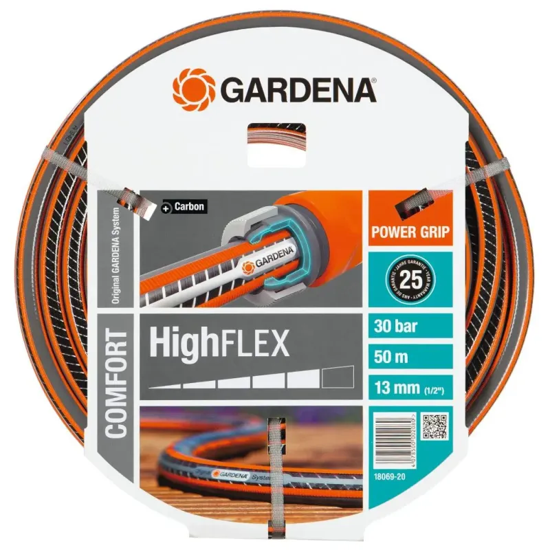 Comfort Highflex Slange 1 2" 50m Black Friday Gardena Tilbud