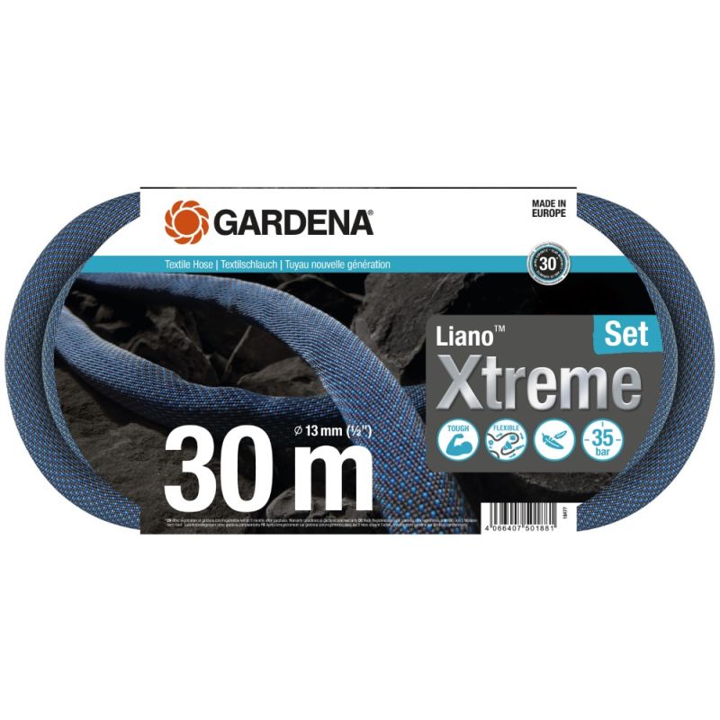 Gardena Liano™ Xtreme 30 m Tekstilslange - Black Friday Tilbud