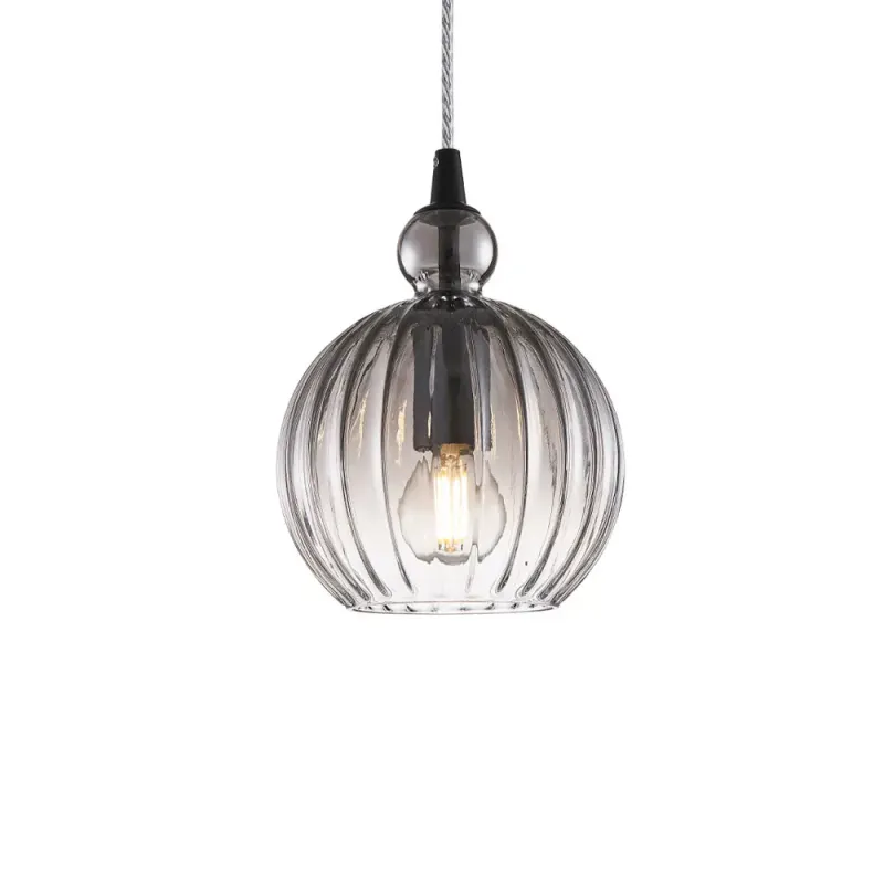 Ball Ball Pendel ø15 E14,  Smoke Black Friday Halo Design Tilbud