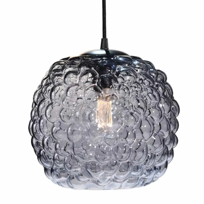 Grape Pendel Smoke E27 Ø25cm – Elegant lampe til Black Friday!