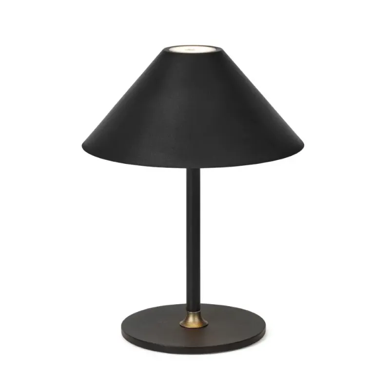 Hygge Bordlampe Ø19 cm i Graphit Sort – Black Friday Tilbud