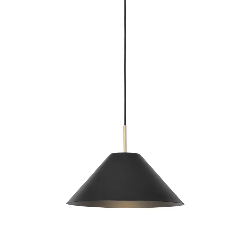 Hygge Pendel Ø40 i Graphit Sort – Black Friday Tilbud!
