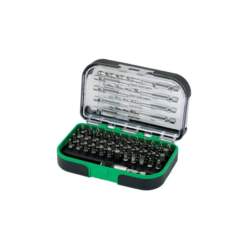 Bitsboks 1 4" 25mm Med Bor Ass A57   60120810 Black Friday Hikoki Tilbud