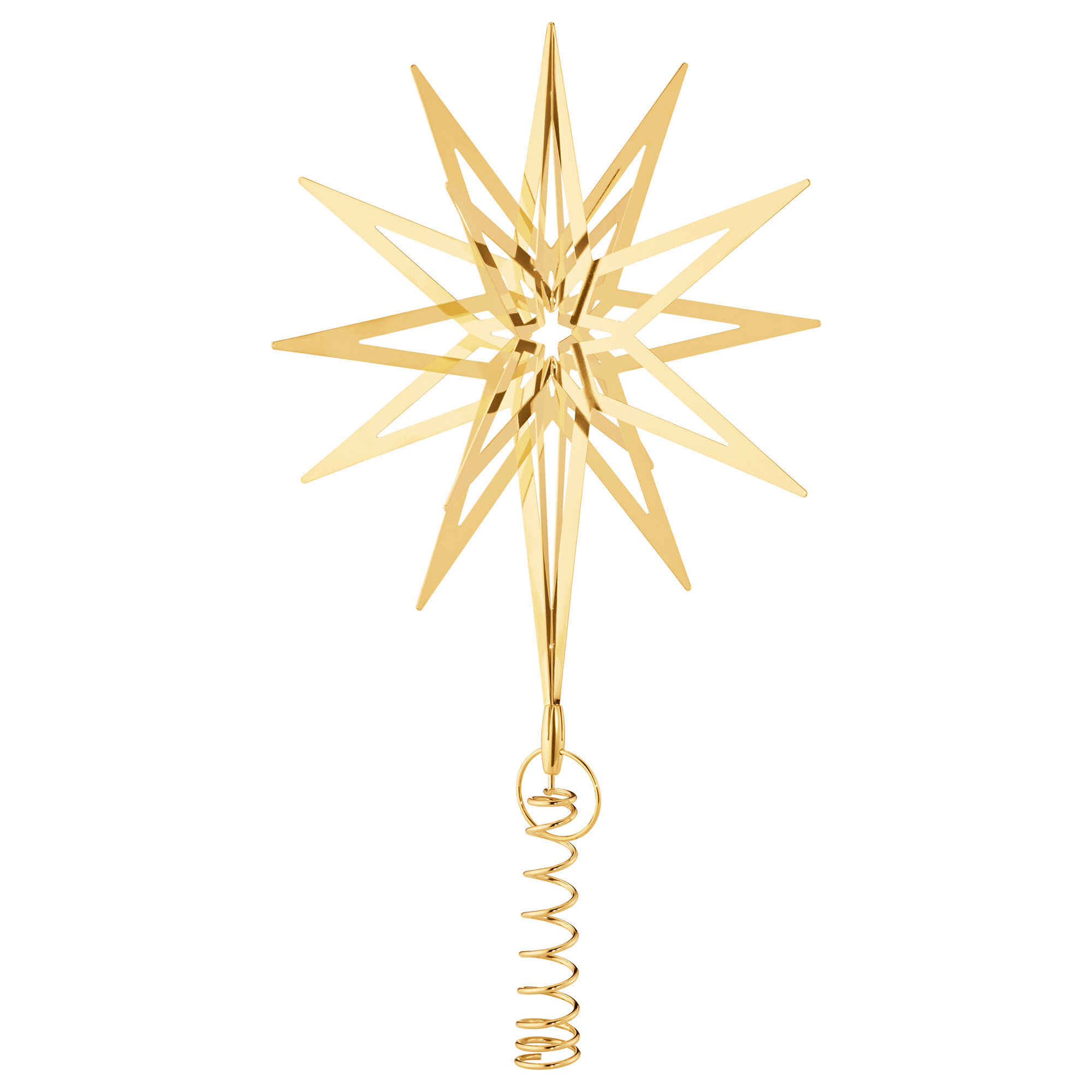 Georg Jensen Juletræsstjerne 2025 i 18kt Guld - Black Friday Tilbud