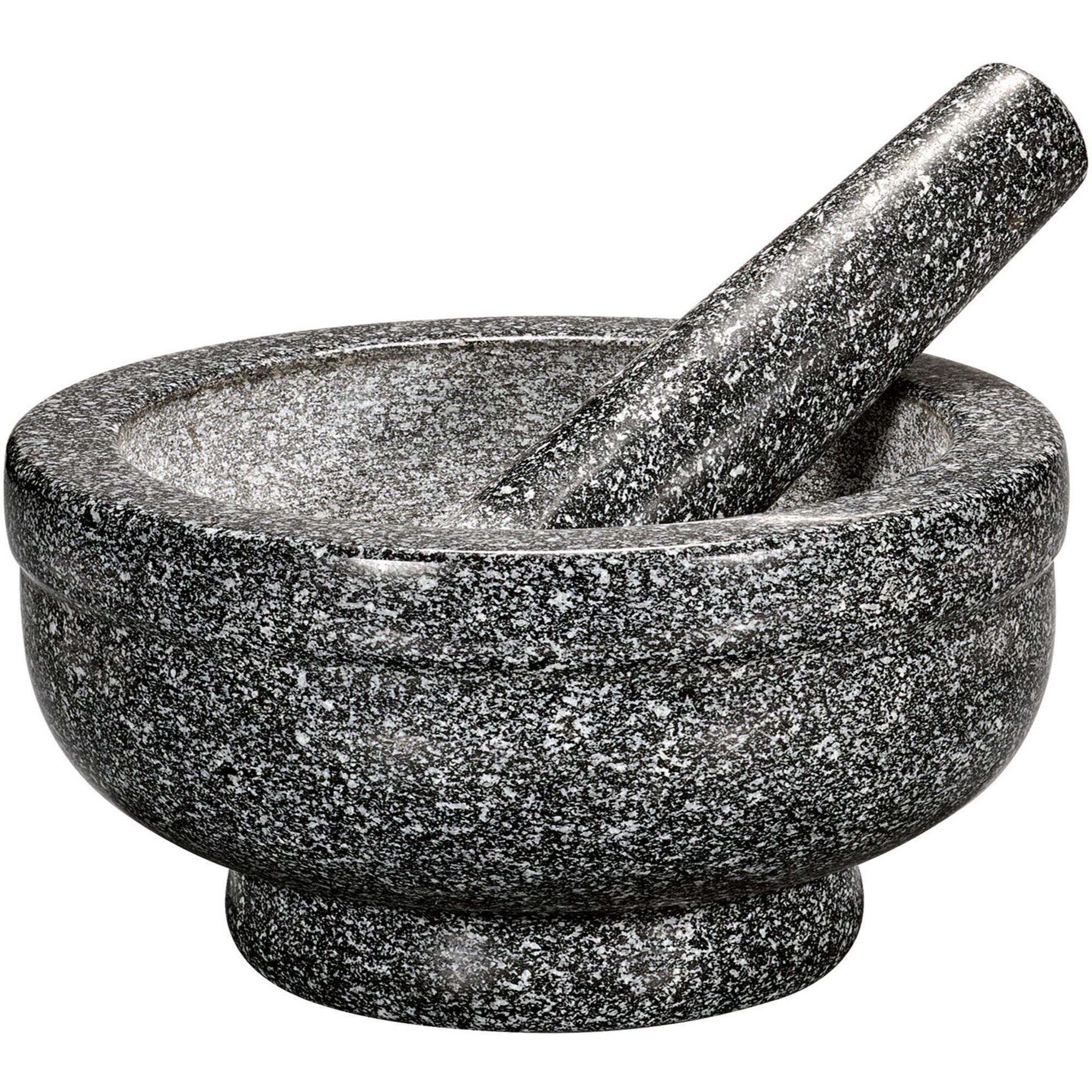 Giant Green Granite Morter M Støder 21 Cm Black Friday Cilio Tilbud