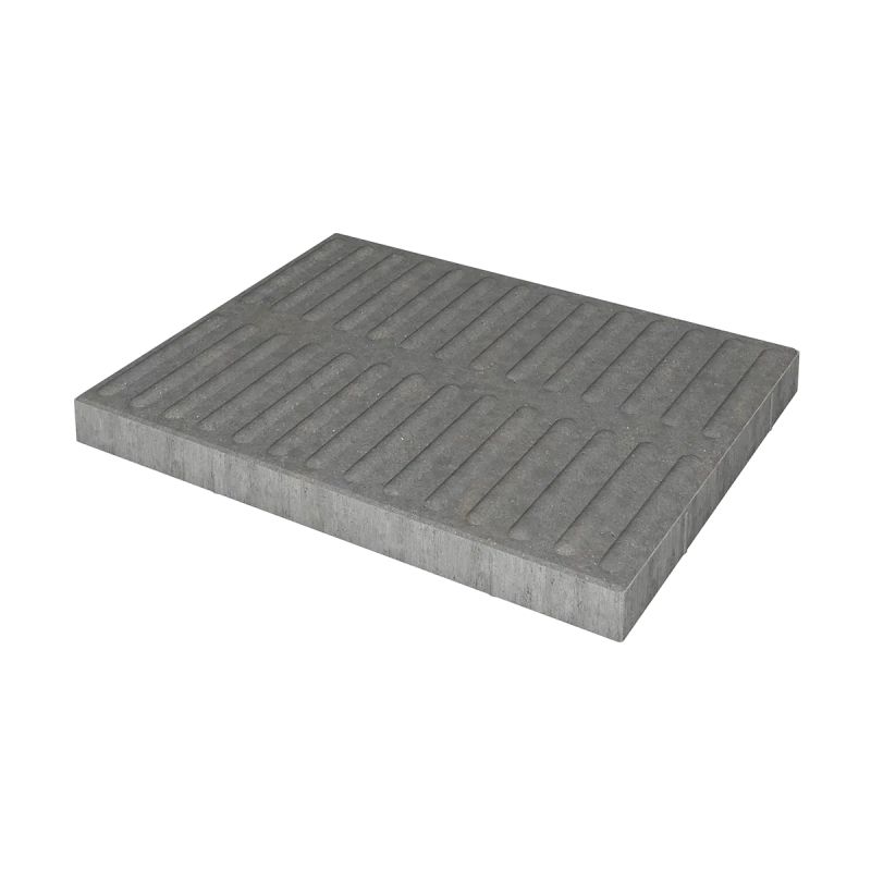 Fortovsflise Taktil M 28   Ledel. Tværs Grå 7x62,5x80cm Black Friday Ibf Tilbud