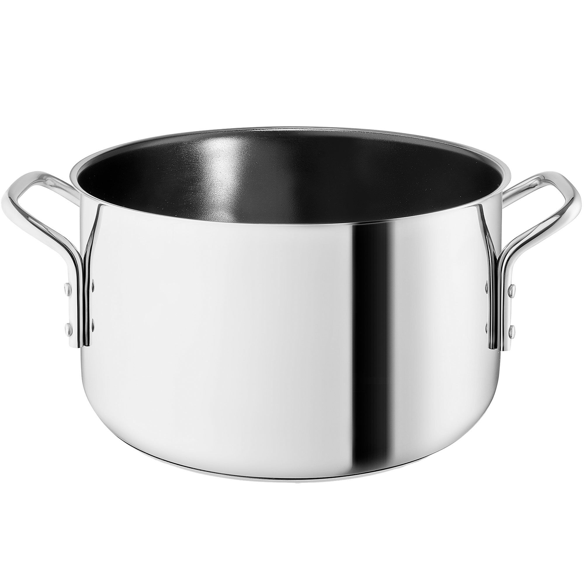 Gryde Med Slip Letâ® Belægning 3,6 Liter, Rustfrit Stål Black Friday Eva Trio Tilbud