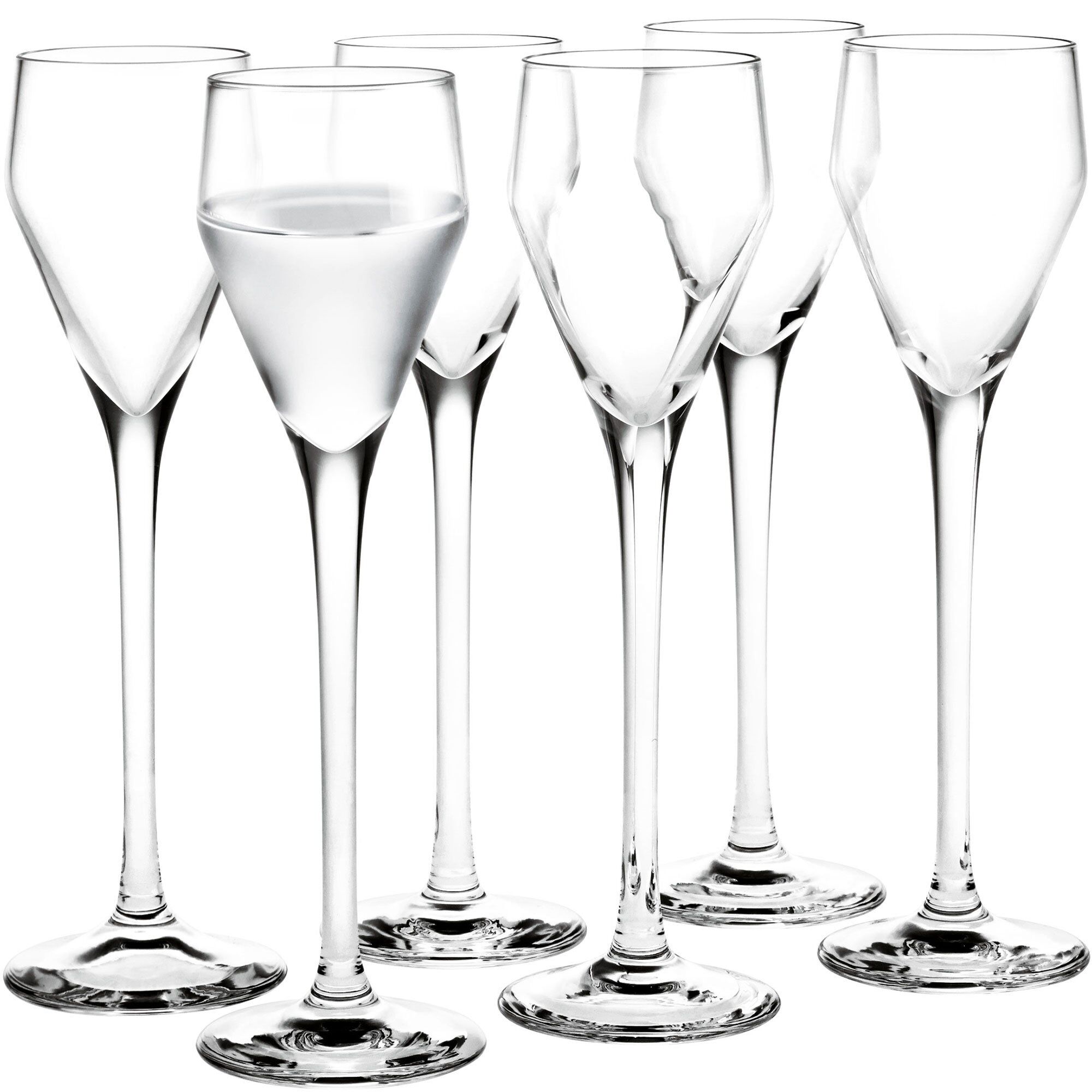 Perfection Snapseglas Klar 55 Cl., 6 Stk. Black Friday Holmegaard Tilbud