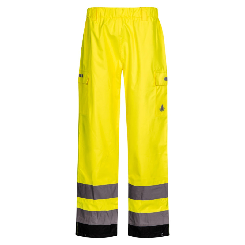 Regnbukseråndbar En20471 Gul Sort    4 1912592   Fox6052 53 07 Black Friday Lyngsøe Rainwear Tilbud