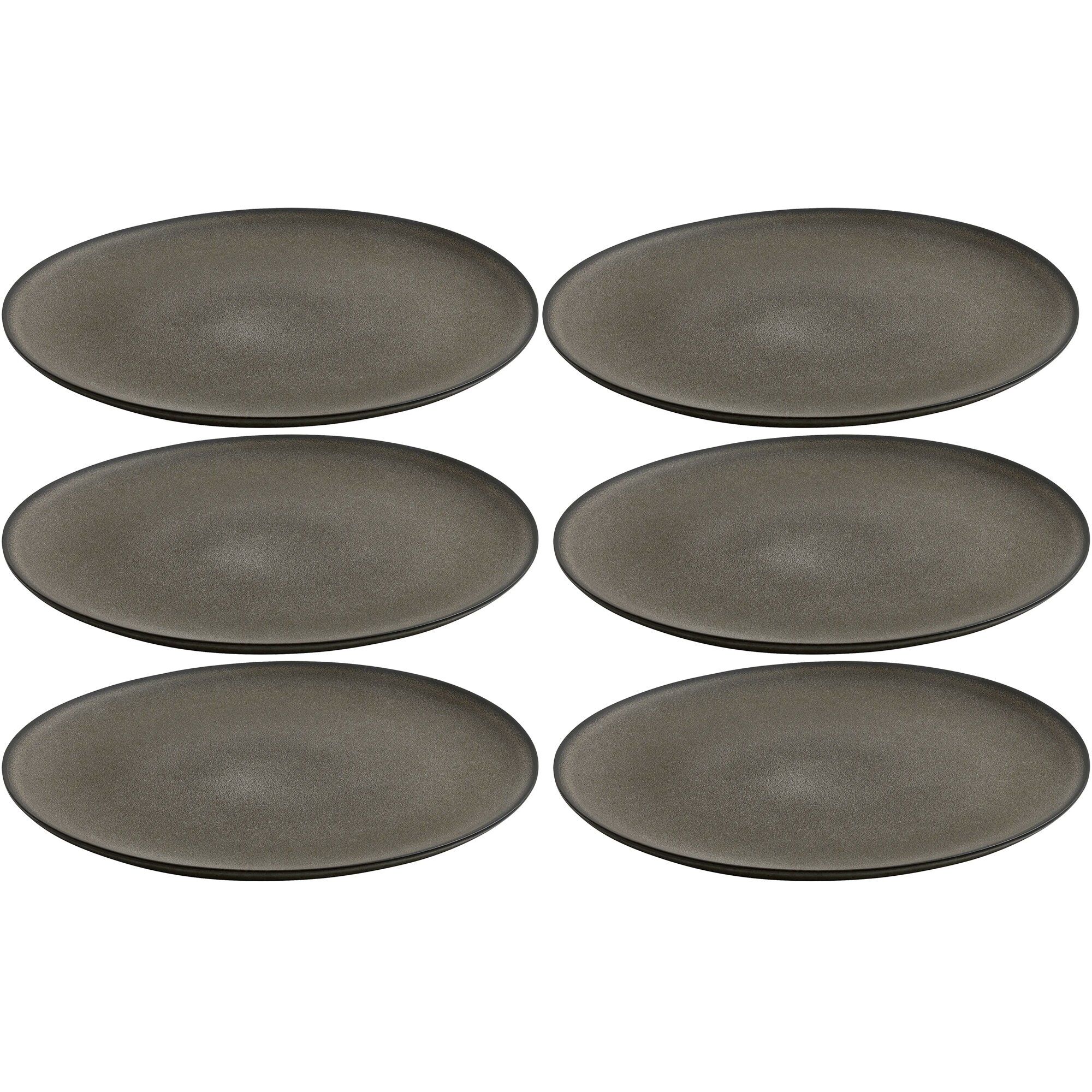 RAW Frokosttallerkener 23 cm, Forest Brown - Black Friday!