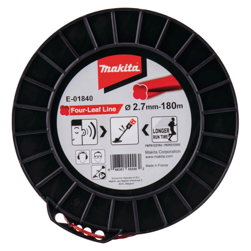 Four Leaf Nylontråd 2.7 180m   E 01840 Black Friday Makita Tilbud