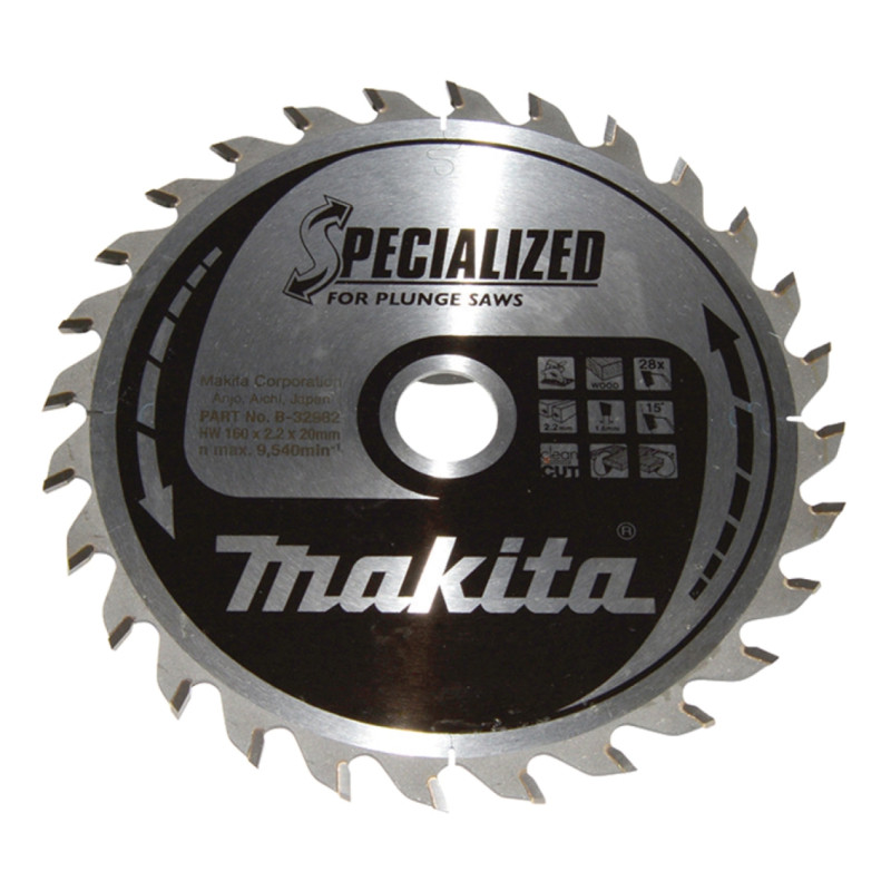 Hm Klinge 160x20x28z   B 32982 Black Friday Makita Tilbud