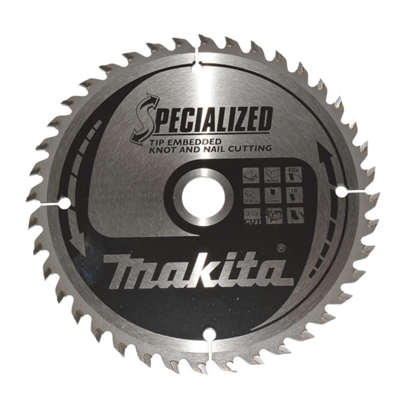 Hm Klinge 165x20x40z   B 33168 Black Friday Makita Tilbud