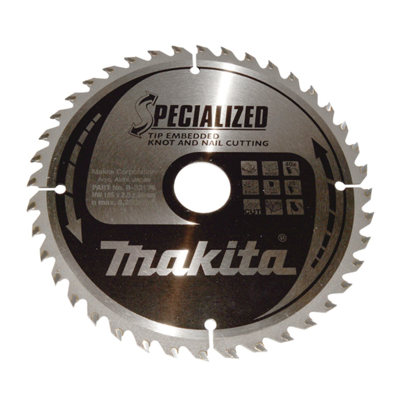 Hm Klinge 185x30x40z   B 33174 Black Friday Makita Tilbud