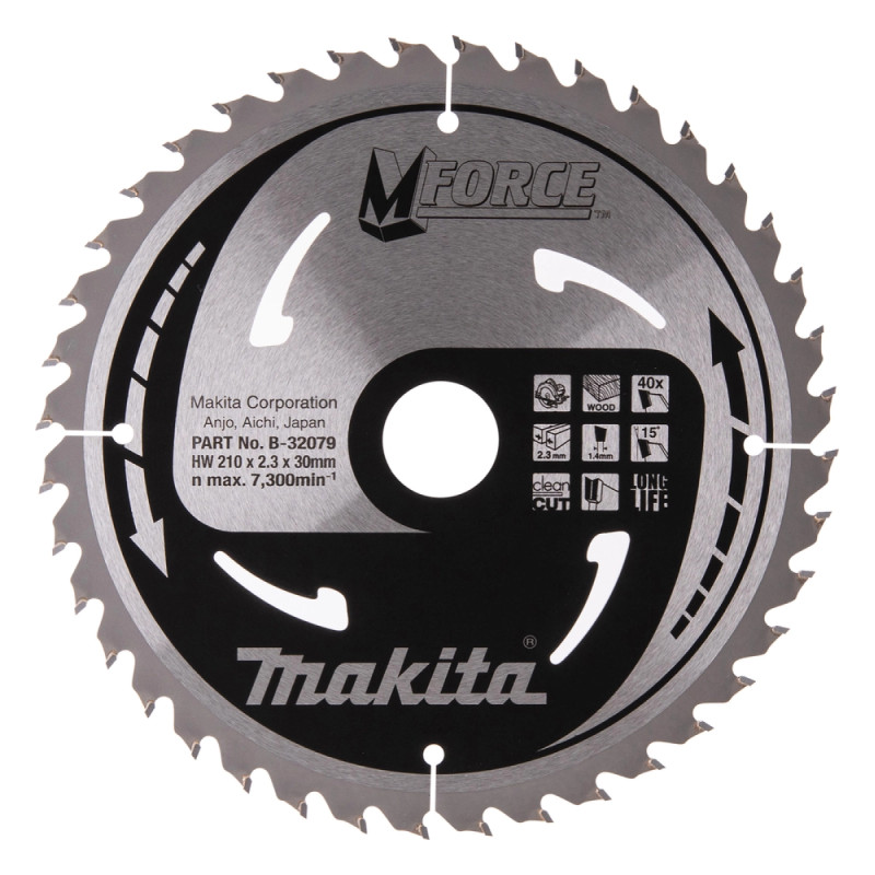 Hm Klinge 210x30x40z Mforce   B 32079 Black Friday Makita Tilbud