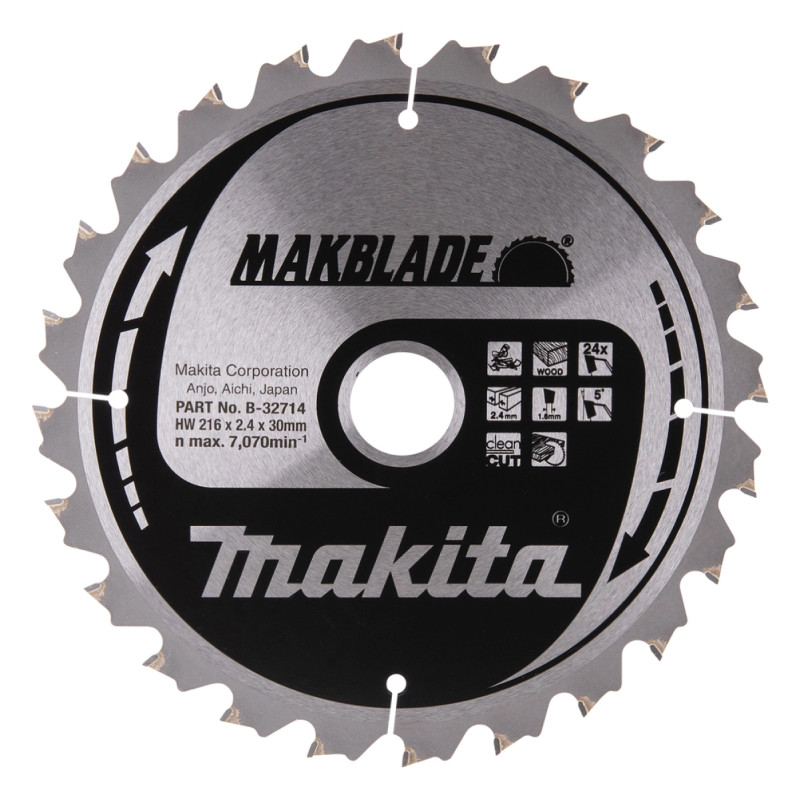 Hm Klinge 216x30x24z Makblade   B 32714 Black Friday Makita Tilbud