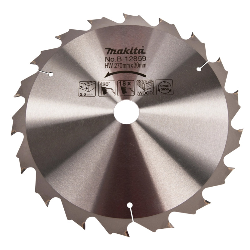 Hm Klinge 270x18zx30   B 12859 Black Friday Makita Tilbud