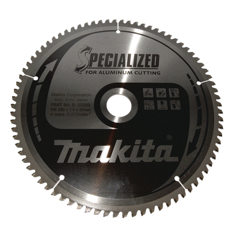 Hm Savklinge 260x30x80z   B 33320 Black Friday Makita Tilbud