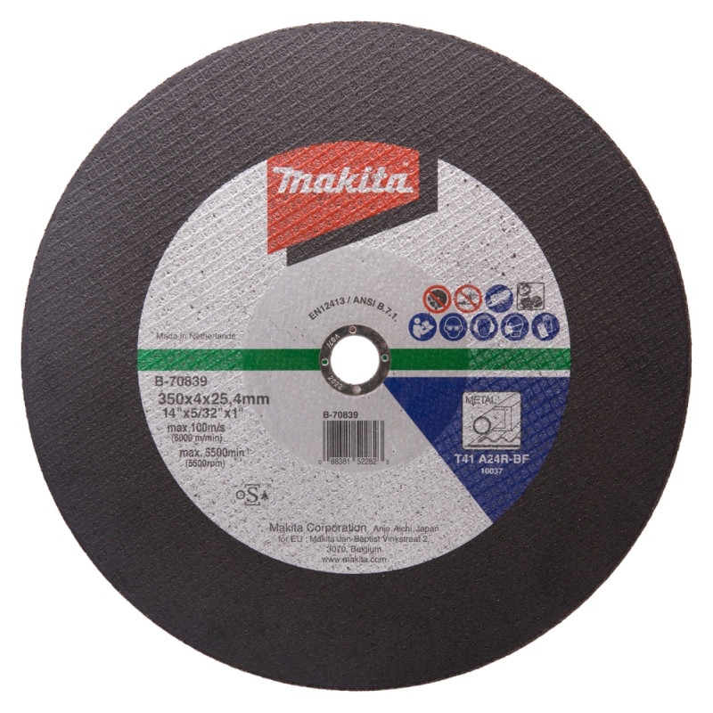 Skæreskive 350 1"   B 70839 Black Friday Makita Tilbud