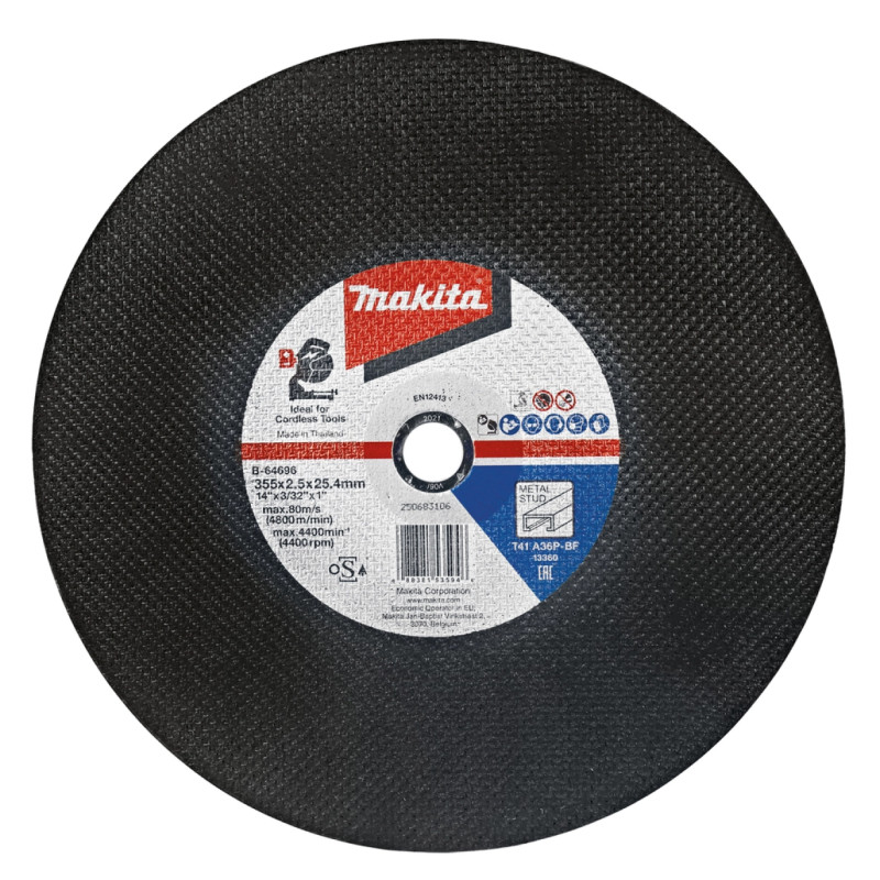Skæreskive 355x2,5x25,4mm(5)   B 64696 5 Black Friday Makita Tilbud