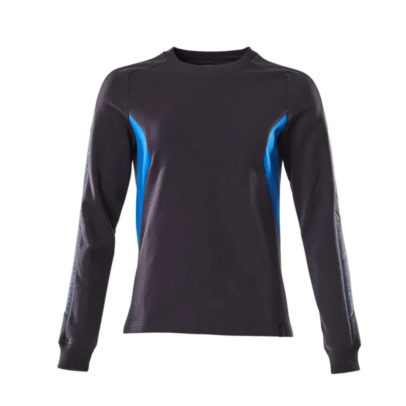 Accelerate Sweatshirt 18394 962 Dame   Mørk Marine Azurblå Black Friday Mascot Tilbud
