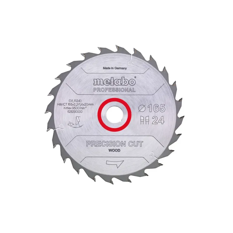 4007430176349   628040000 Rundsavklinge Precision Cut Wood, Kvalitet Professional, Til Håndrundsav Black Friday Metabo Tilbud