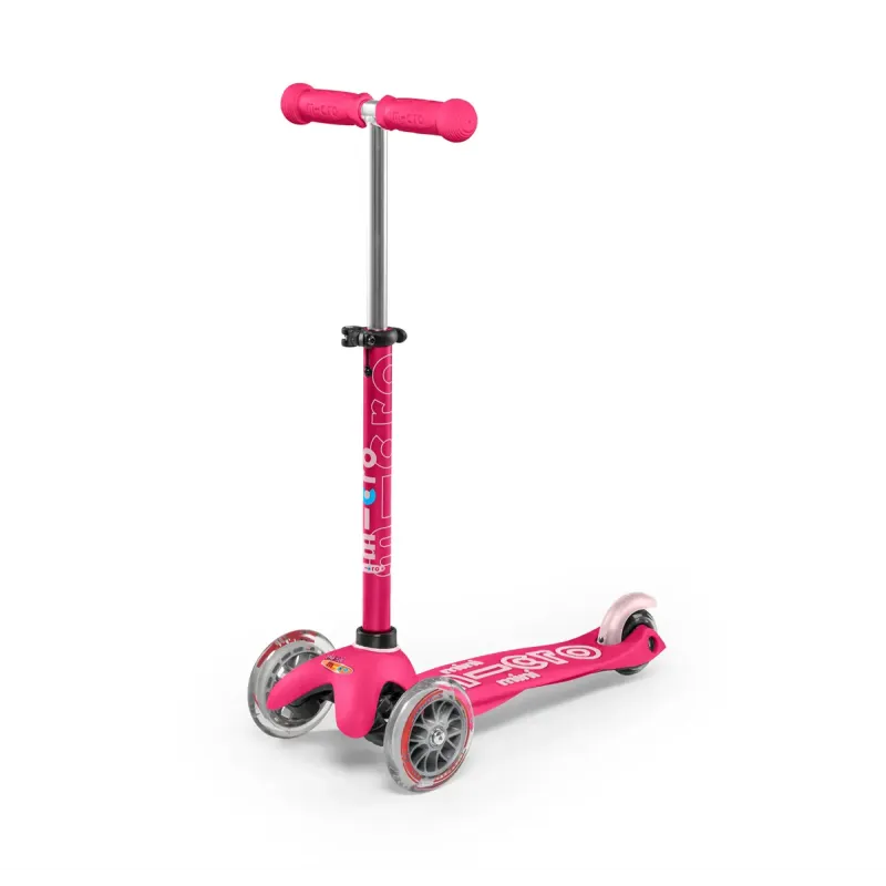 Mini Deluxe Løbehjul - Pink - Fantastisk Black Friday Tilbud!