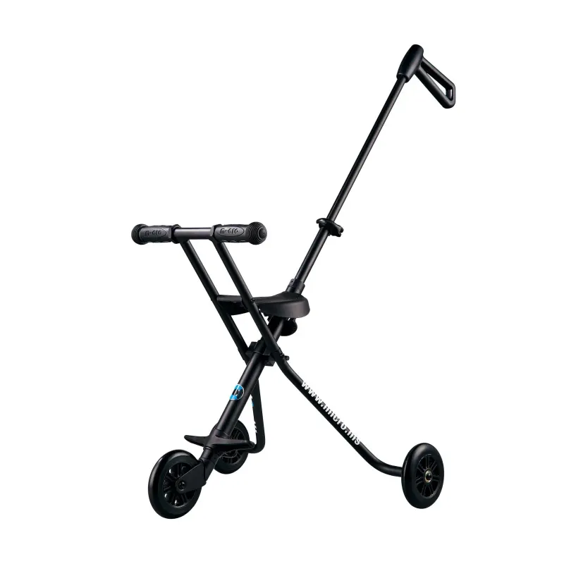 Micro Trike - Sort - Fantastisk Black Friday Tilbud til Børn!