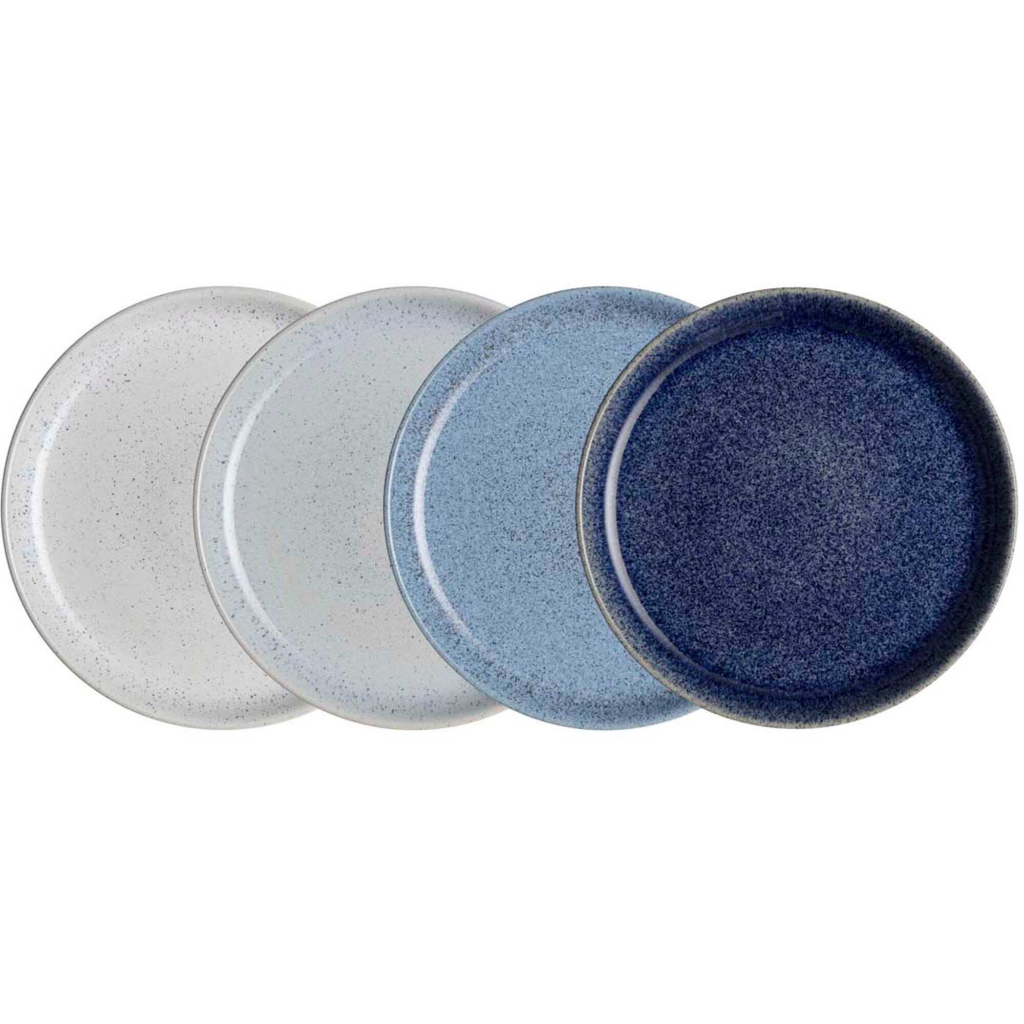 Studio Blue Tallerken, 4 Stk. Black Friday Denby Tilbud