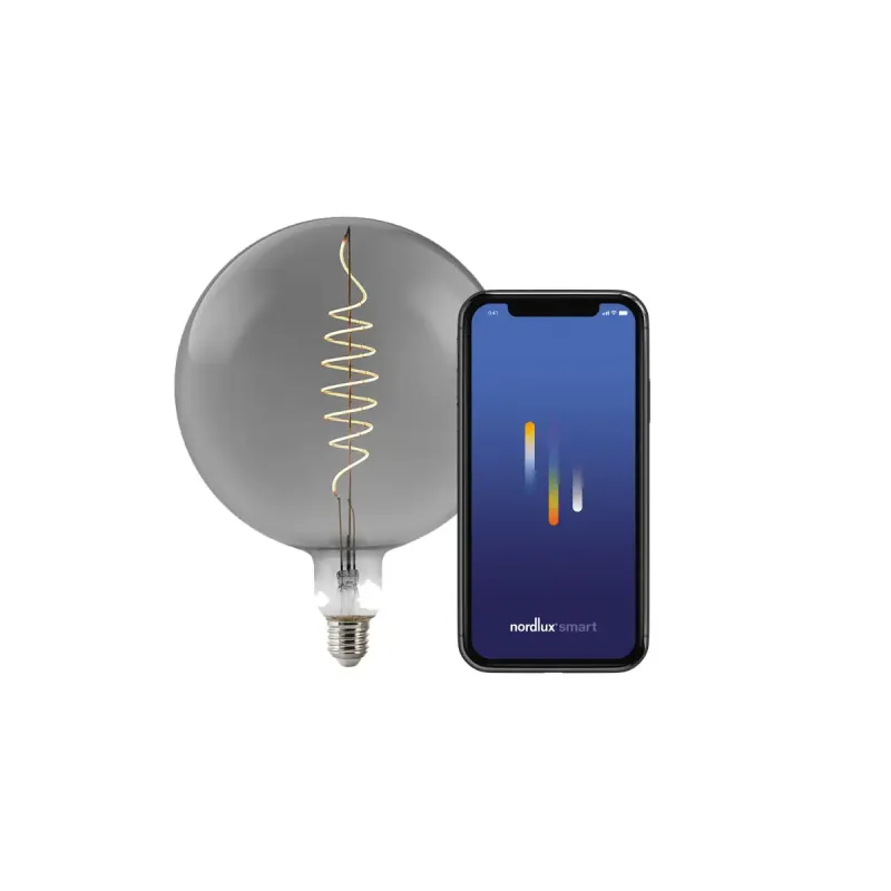Smart E27   G200 Deco   1800 Kelvin   100 Lumen   Pære   Røgfarvet Black Friday Nordlux Tilbud