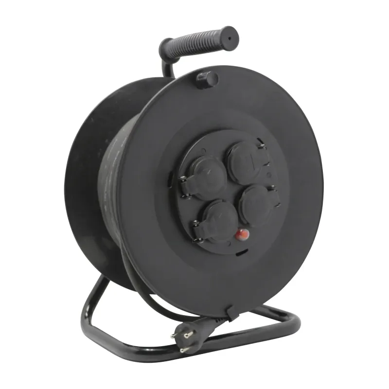 Nq Kabeltromle 35m H07rn F 3 X 1,5  340x435x250mm Black Friday Aurora Tilbud