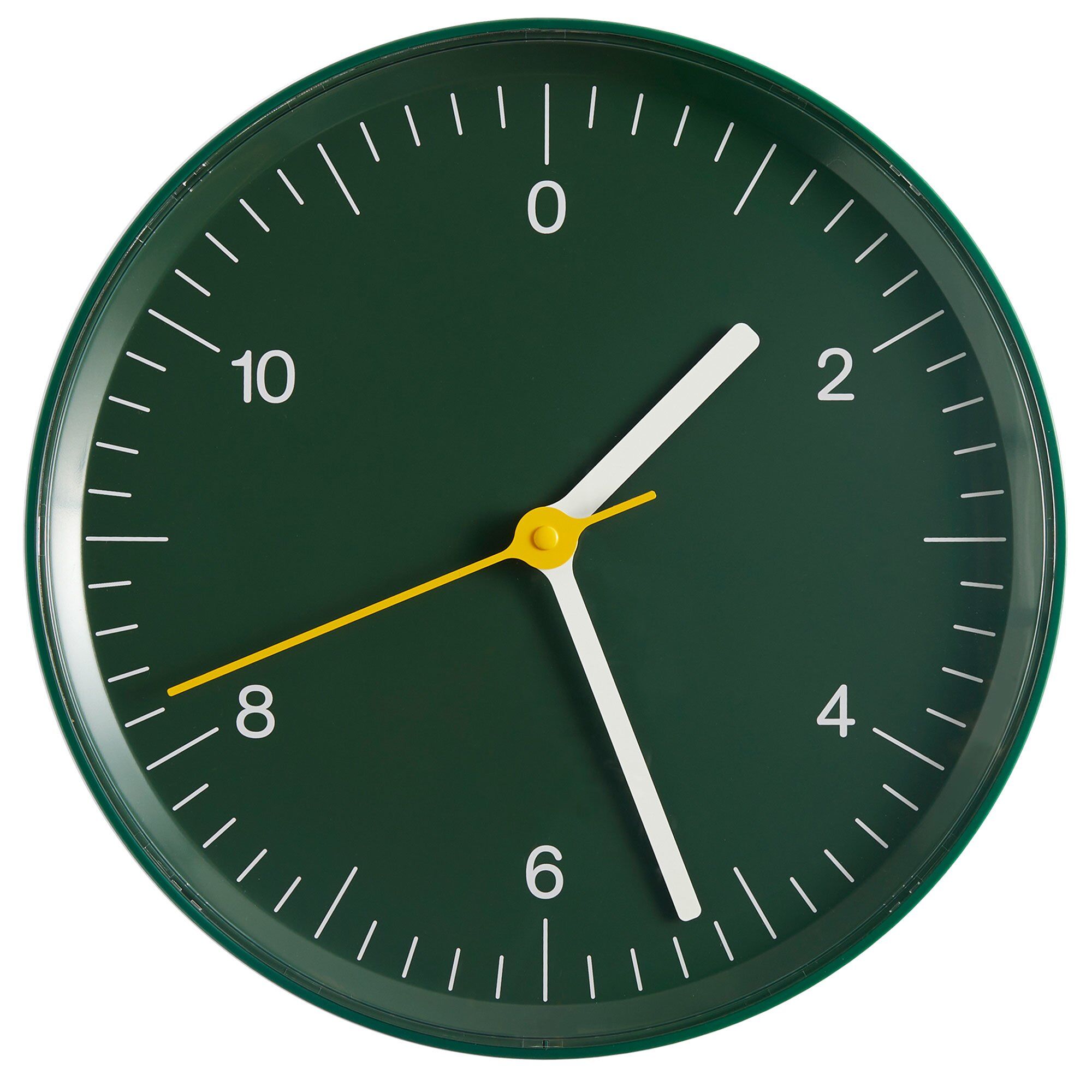 Wall Clock, Grøn, ø26,5 Black Friday Hay Tilbud