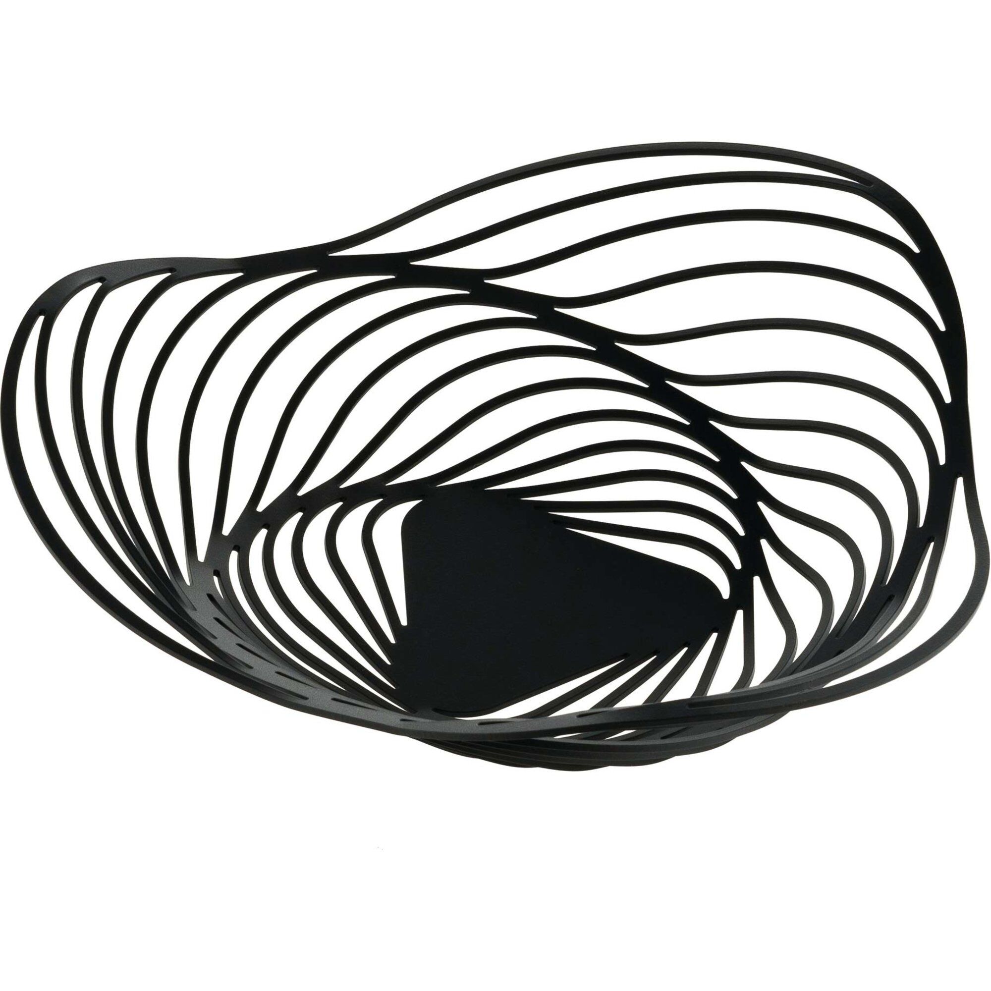 Trinity Serveringskurv Sort ø26cm Black Friday Alessi Tilbud
