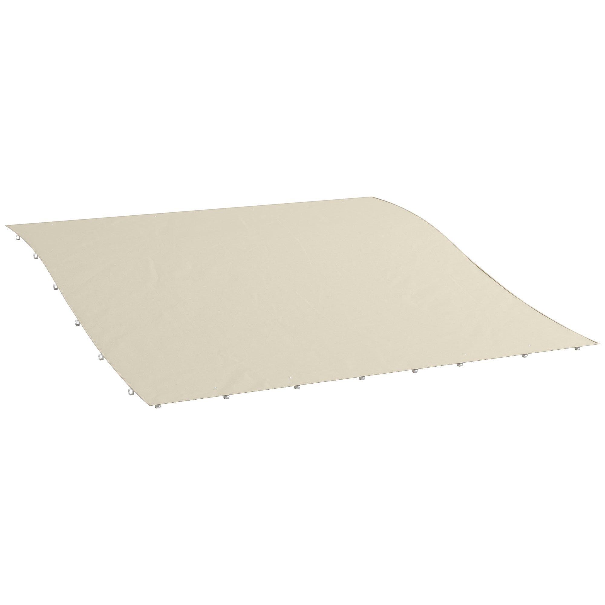Markiseudskiftningstag, Vejrbestandigt, 297 Cm X 243 Cm, Beige Black Friday Aosom Tilbud