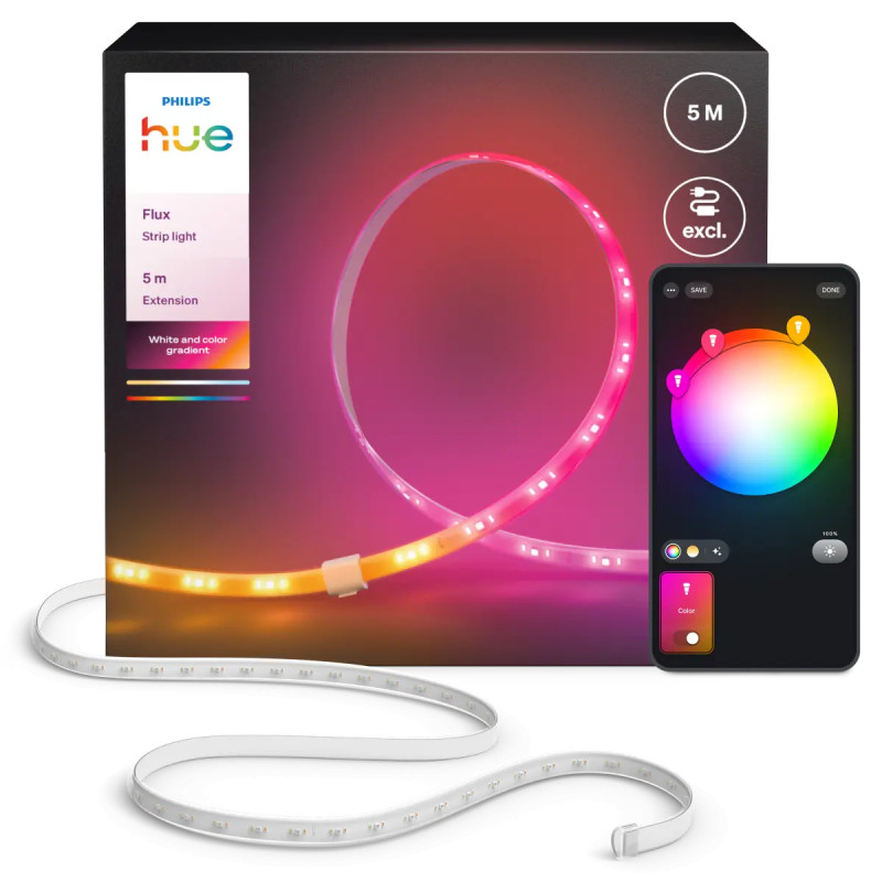 Flux Lightstrip Extension 5 M Black Friday Philips Hue Tilbud
