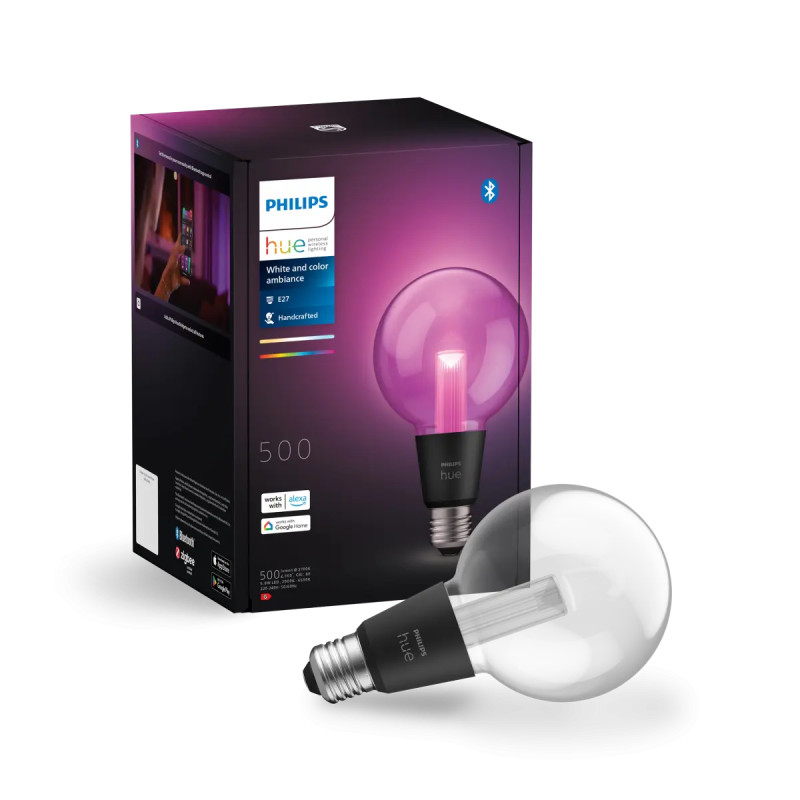 Lightguide Led Globepære G95 E27 Black Friday Philips Hue Tilbud