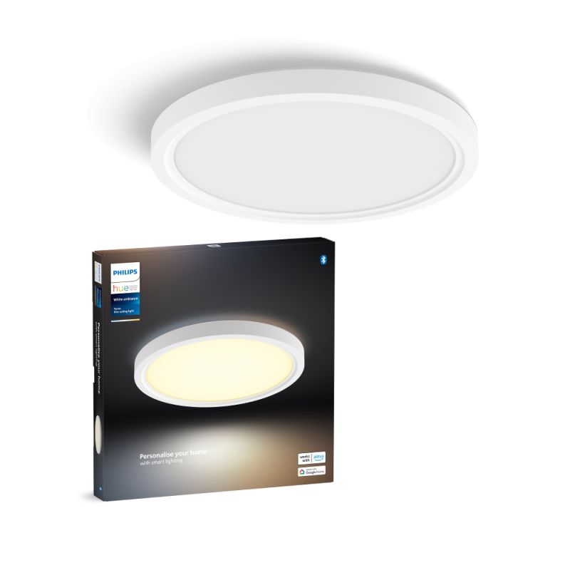 Tento Hue Wa Slim Loftlampe Ø30 Hvid - Black Friday Tilbud