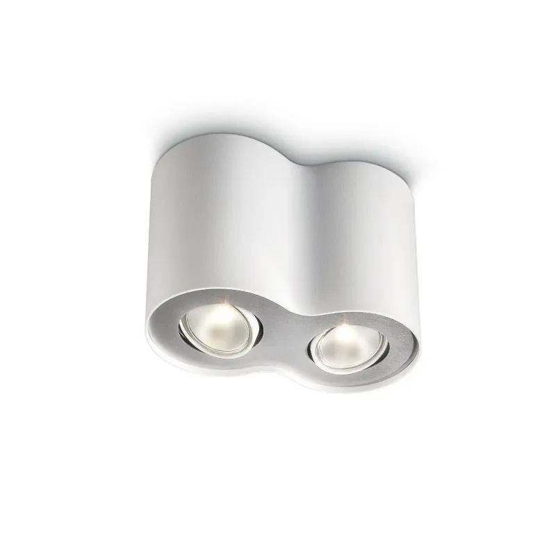 Philips Pillar Plate Spiral Hvid 2x50w Black Friday Philips Signify Tilbud