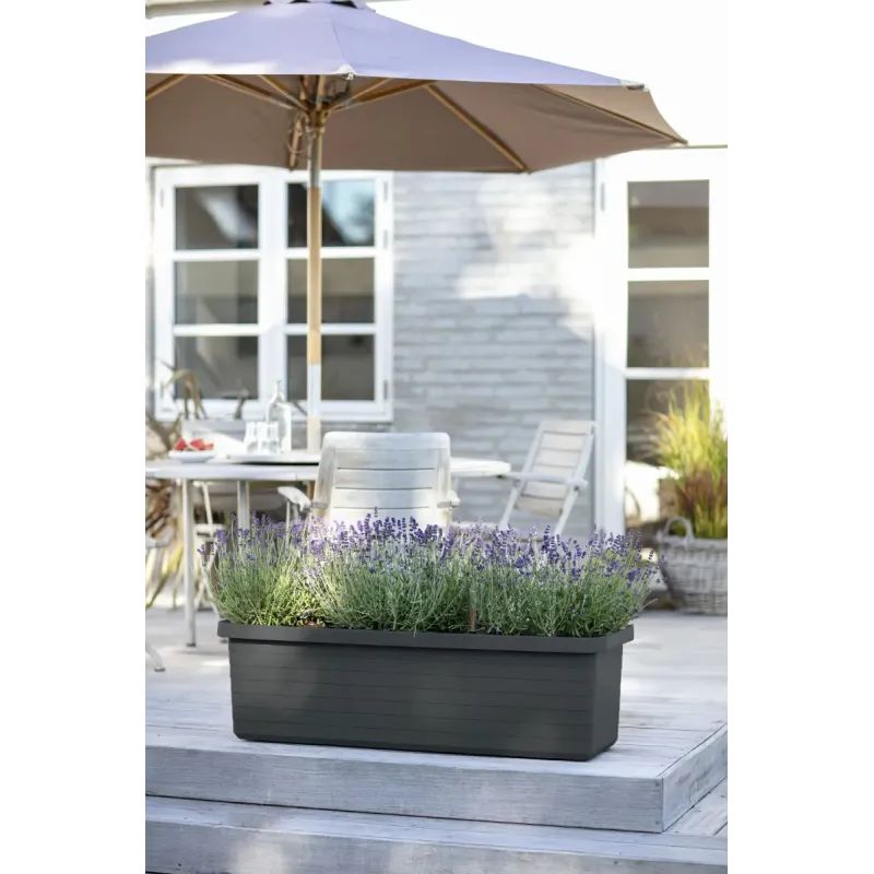 Pindstrup Selvvandingskasse Trio Antrazit Black Friday Pindstrup Mosebrug Tilbud