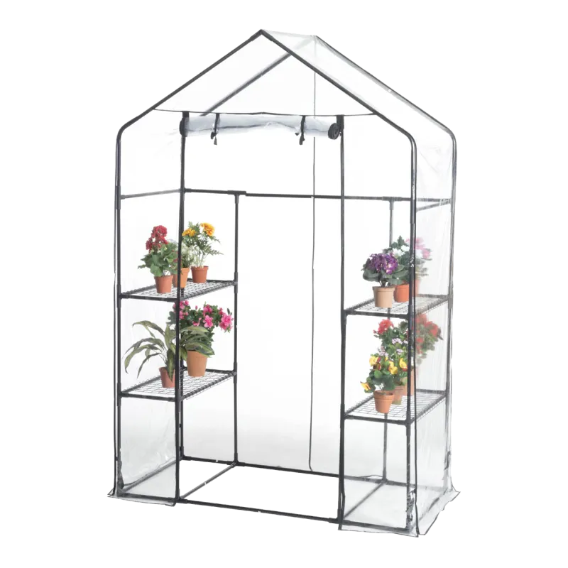 Plast Drivhus, Stor 143x73x195 Cm Black Friday Hortus Tilbud