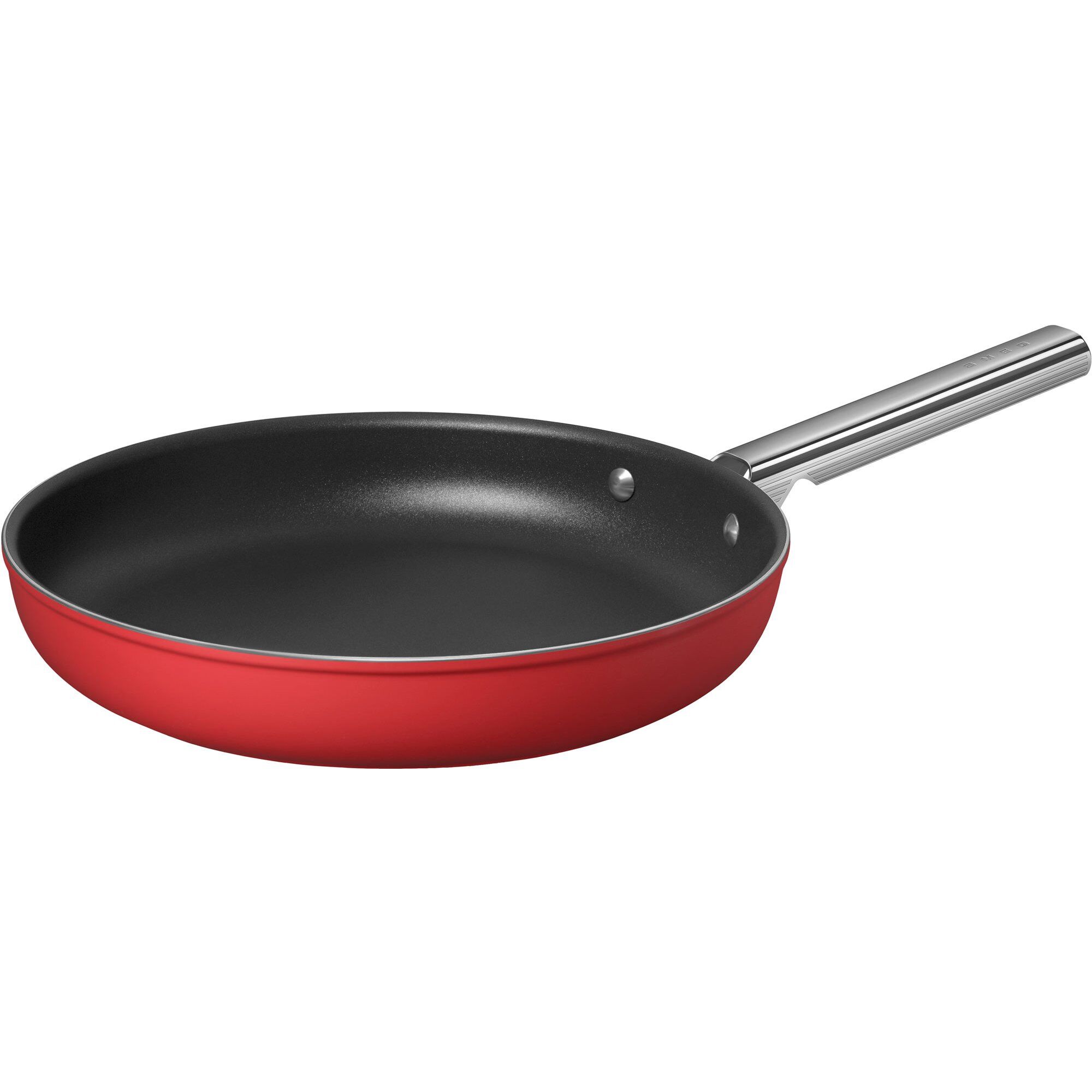 Stegepande 30 Cm, Rød Black Friday Smeg Tilbud