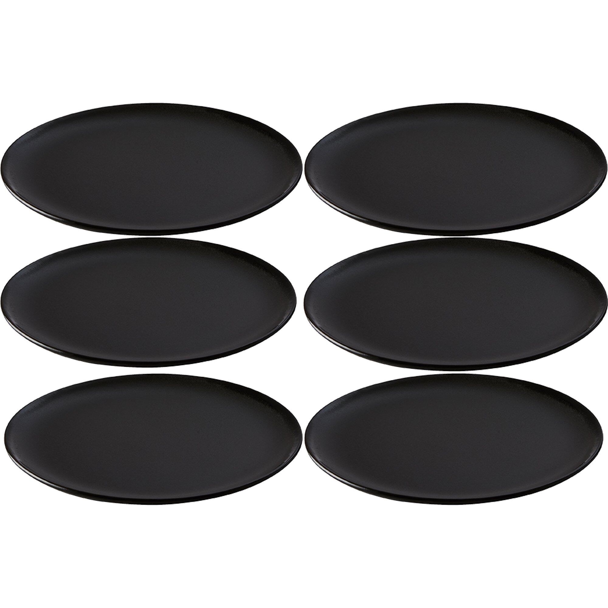 RAW Frokosttallerkener 23 Cm – 6 Stk. i Titanium Sort Tilbud!