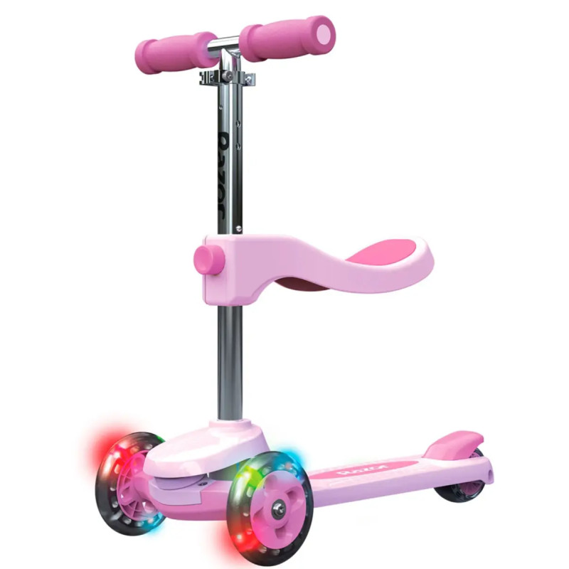 Rollie 2 1 Løbehjul Pink   20073668 Black Friday Razor Tilbud