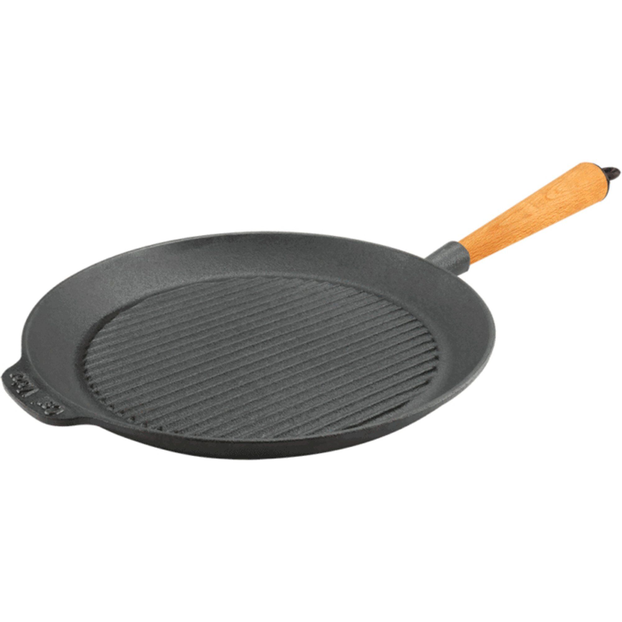 Støbejernsgrillpande 28 Cm, Bøg Black Friday Carl Victor Tilbud
